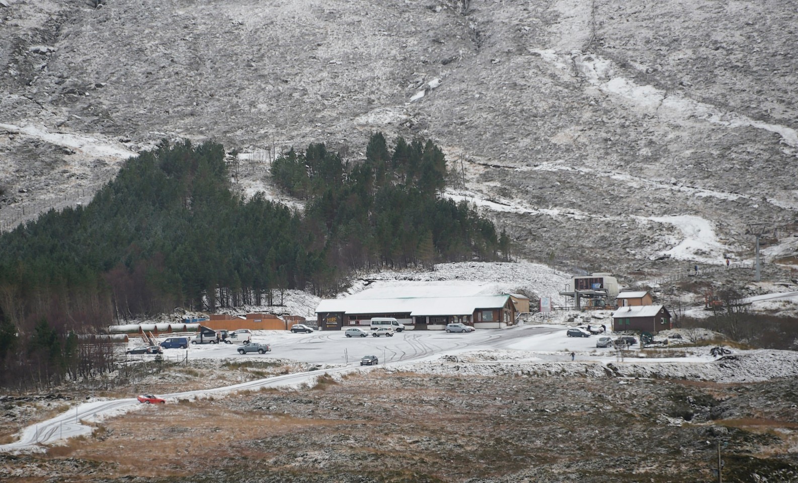 The snowbringers festival provided instant results at Glencoe