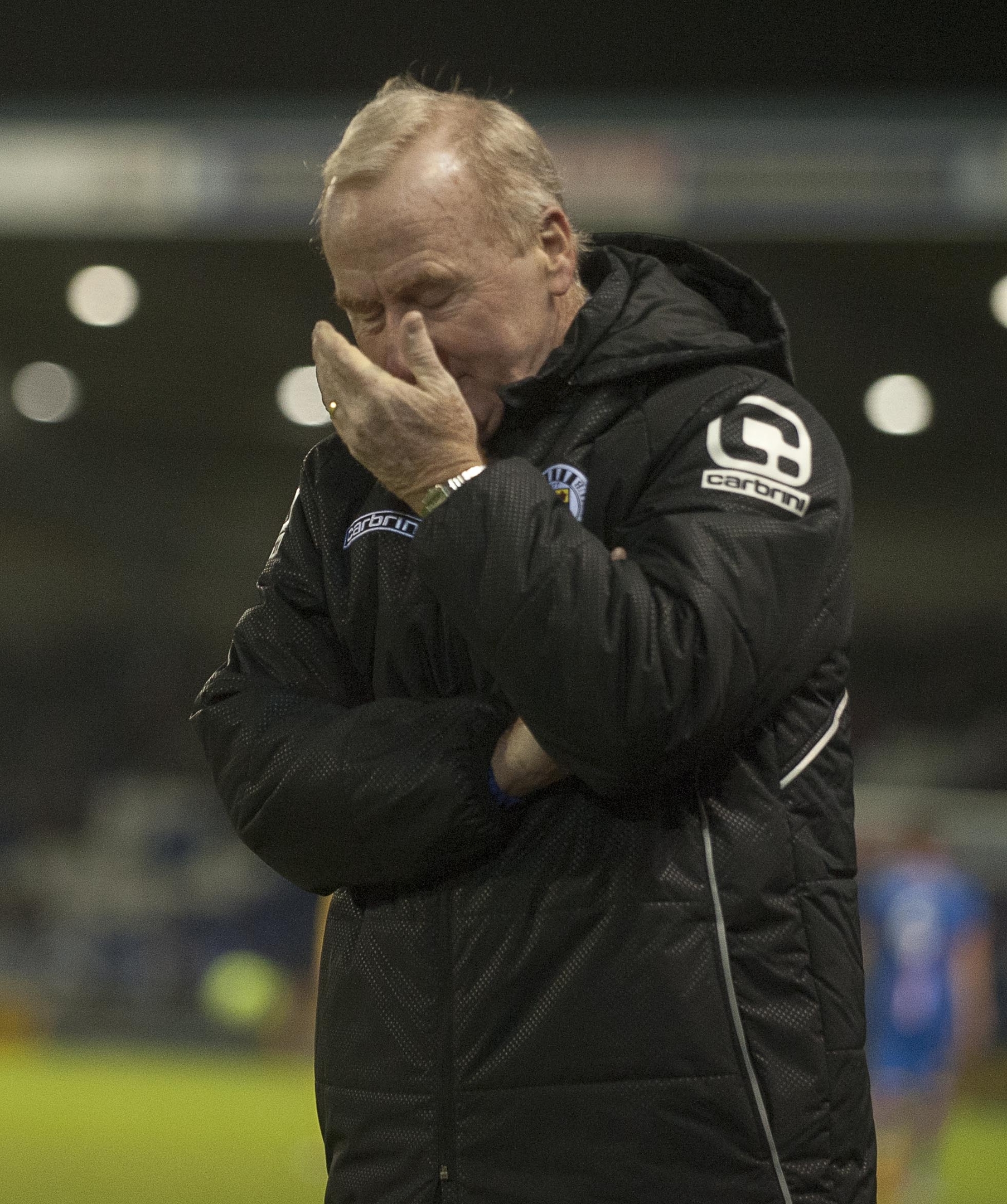 A rather dejected Tommy Craig