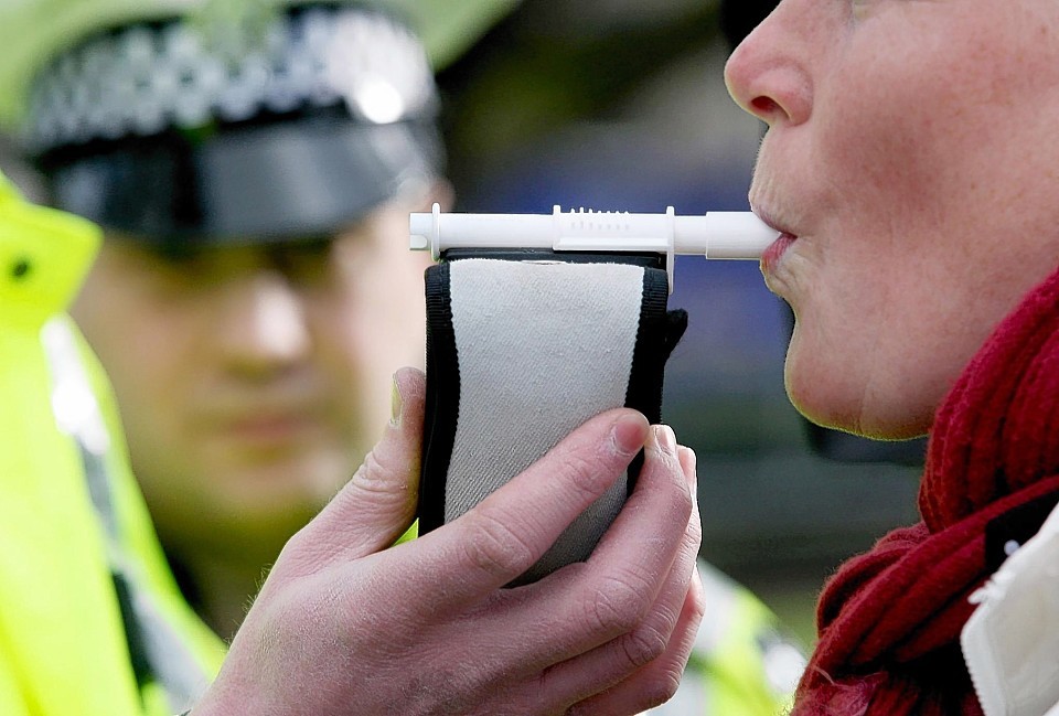 Drink-driving offences were down following the introduction of the new low  limit.