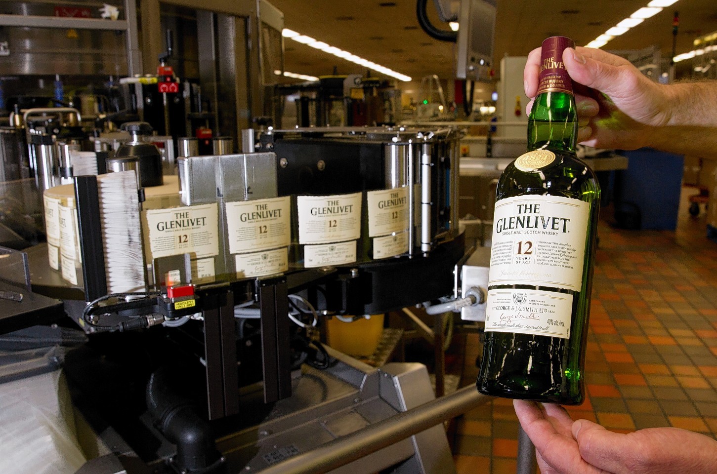 The Glenlivet is produced at a distillery in  Ballindalloch.