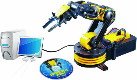 Dip a toe into the robot world with this robotic arm kit