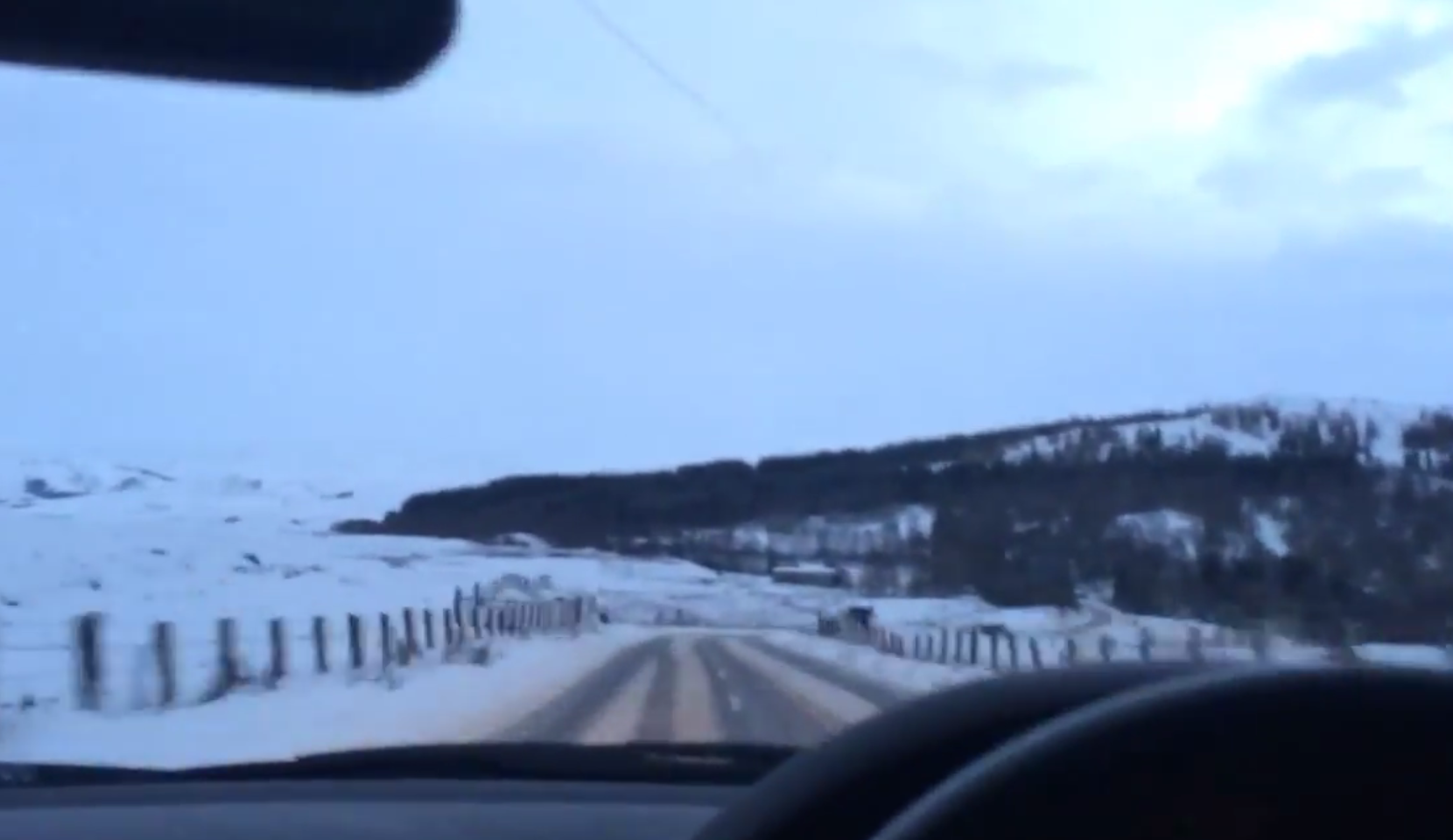 The drive between Loch Ness and Fort William