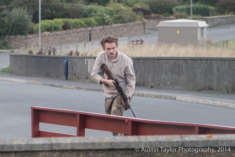 Samuel Barlow, 16, was  responsible for the firearms incident in Lerwick on September 23 2014