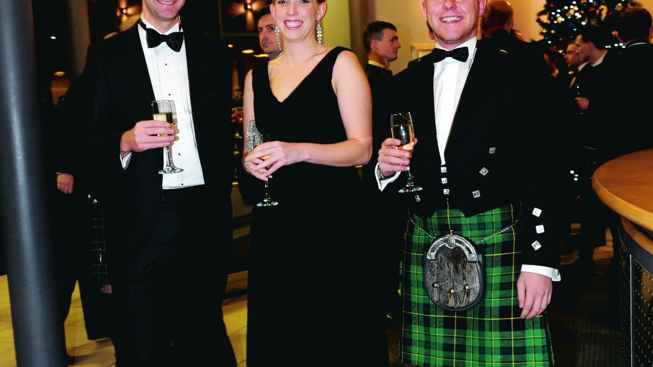 PHOTO DIARY - (from left) Andrew Connelly, Carmen-Joy Holloway and Iain Hastings