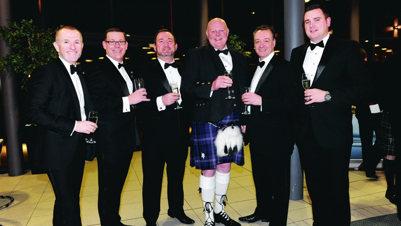 PHOTO DIARY - (from left) Sean Girvan, Iain Milne, Ian Drummond, Malcolm Allan, John Montague and Roddy Brown