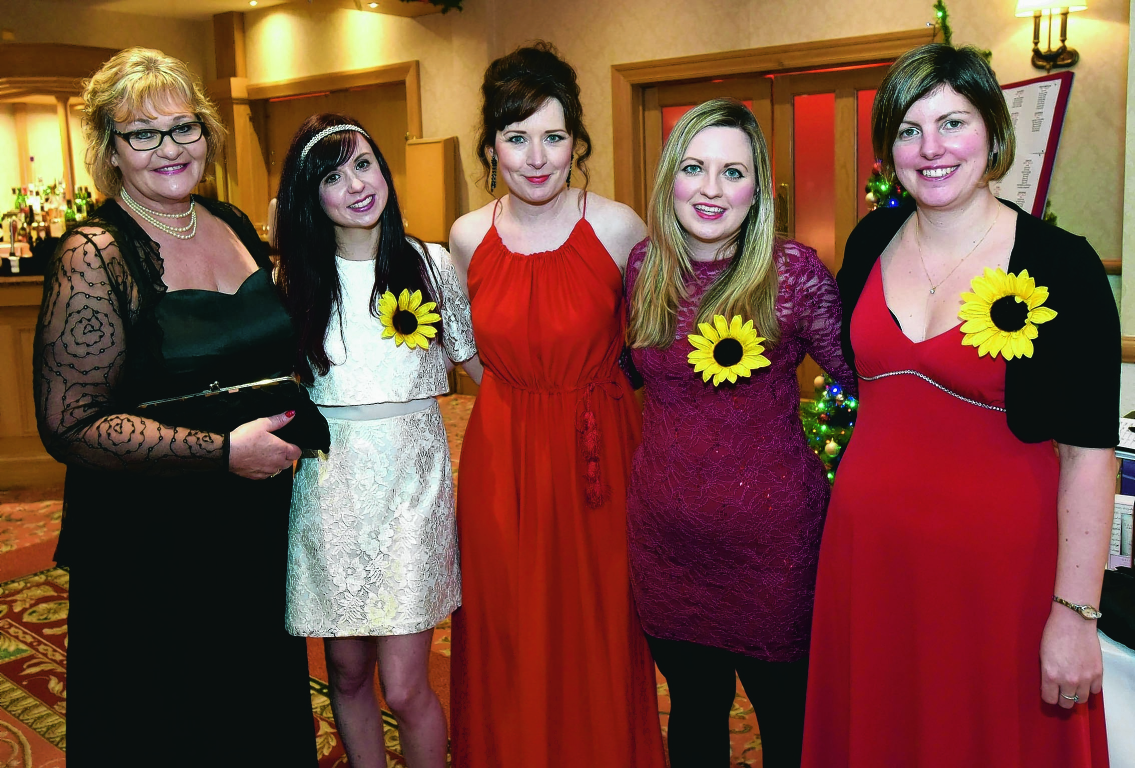 Linda MacDonald, Carrie MacIntyre, Nicola McAllay, Carola Highet and Amanda Burt.