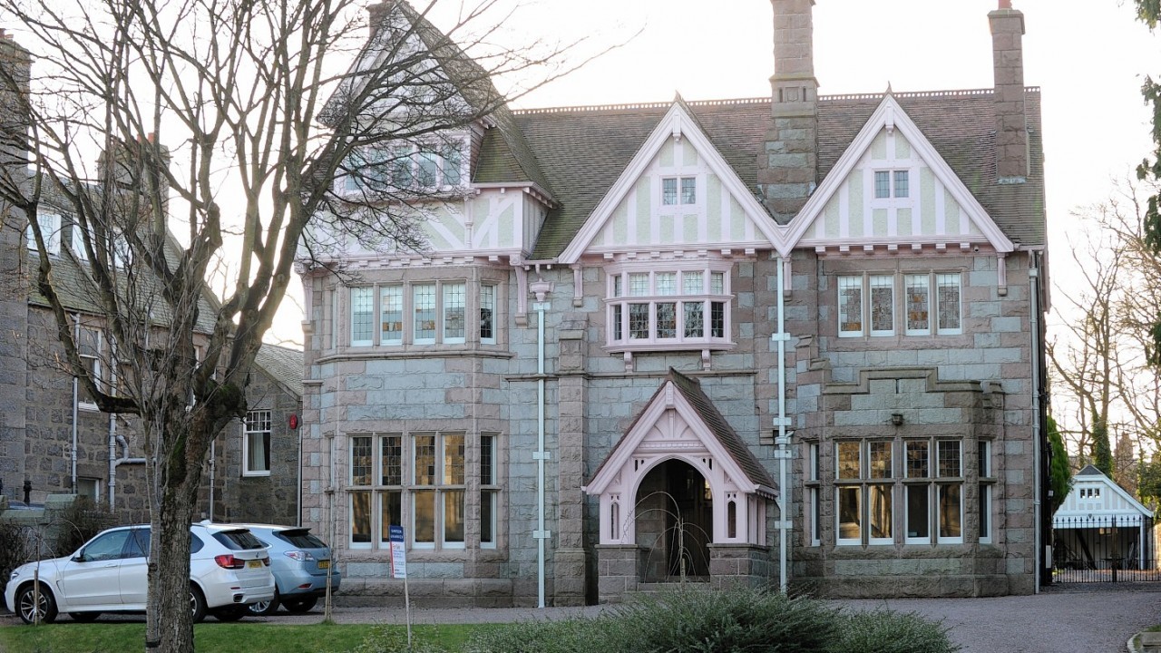 Rubislaw Den North house is currently up for sale for £3.2million