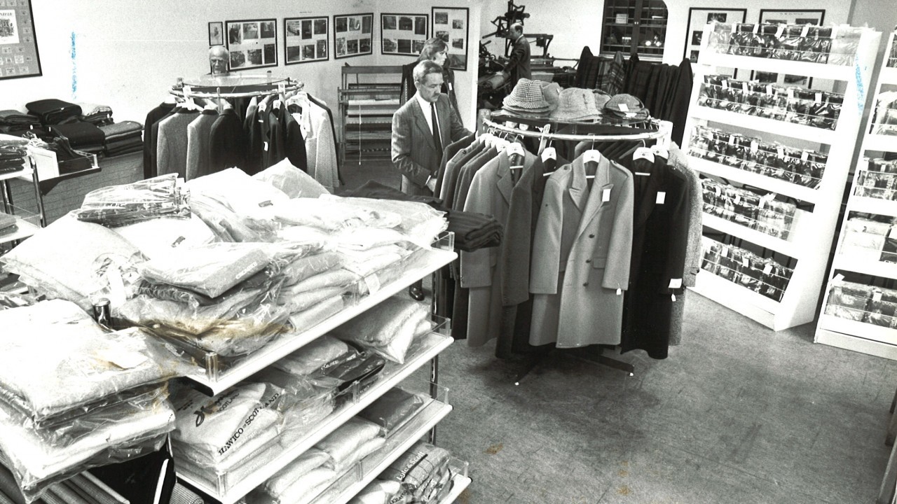 A new shop opened at the mill in 1987