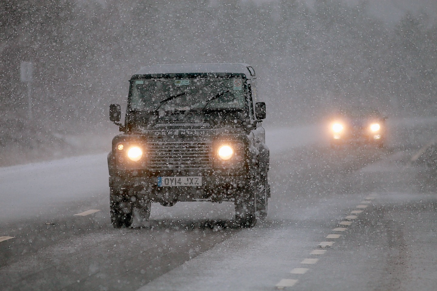 More snow is expected to hit the north this week 