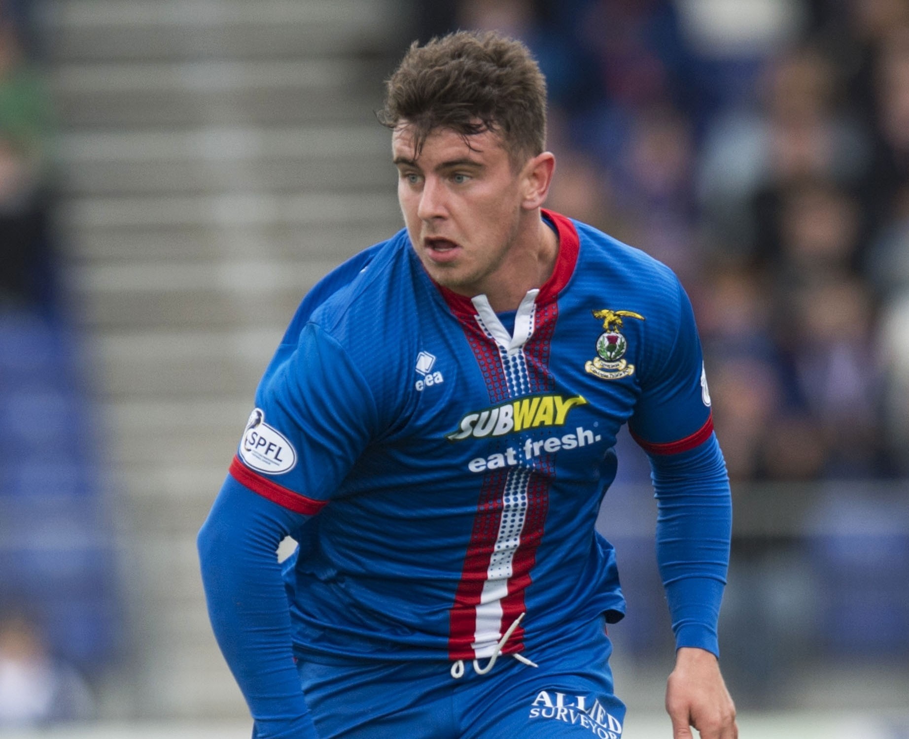 Doran has made over 100 appearances for Caley Thistle