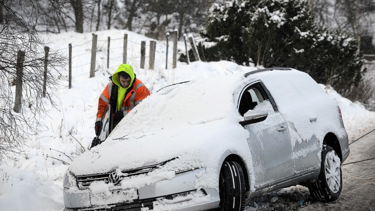 More snow is set to hit the north and north-east