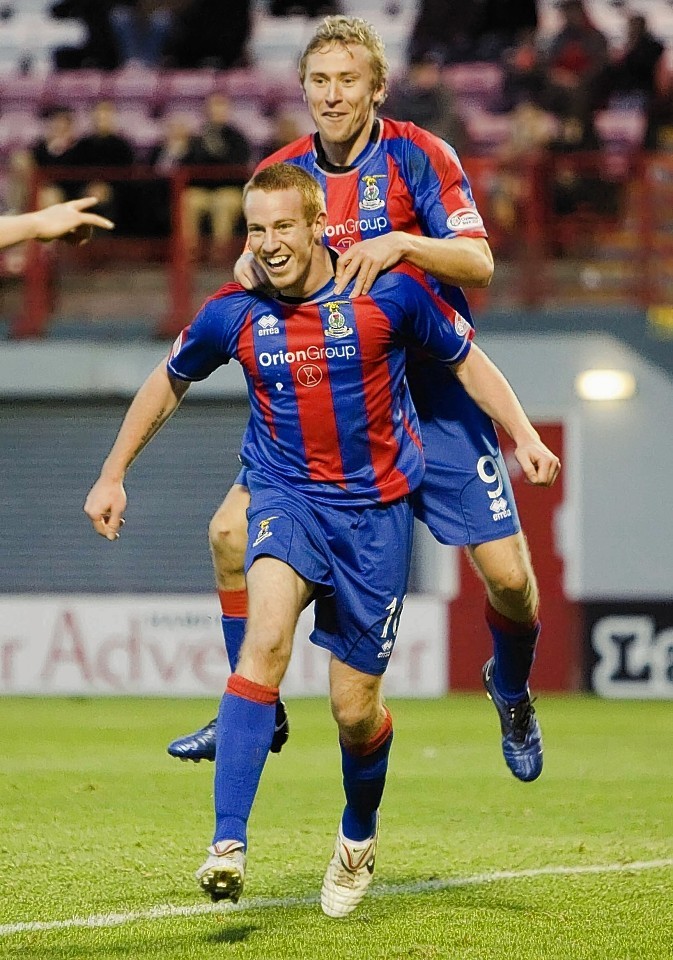 Rooney scored for fun for Caley Thistle before joining Aberdeen