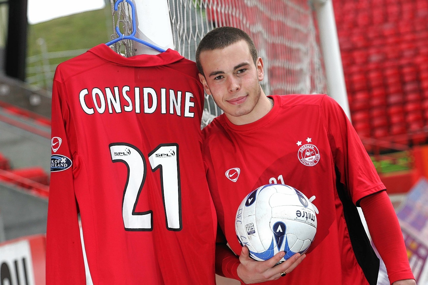 Considine has spent 10 years in the Dons first team  