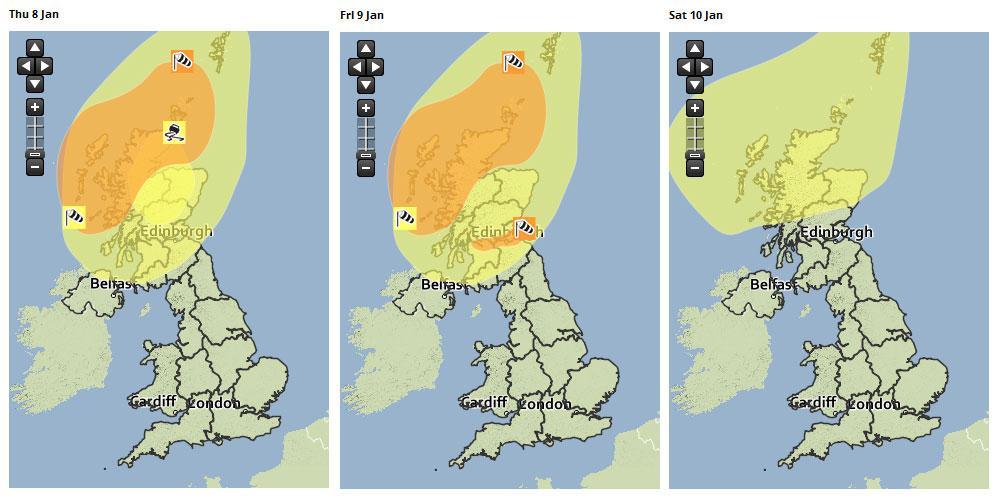 Met Office weather forecast