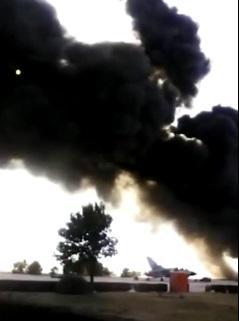 F16 fighter jet crashes at Spanish airbase