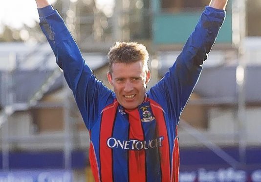 Former Caley Thistle winger Barry Wilson.