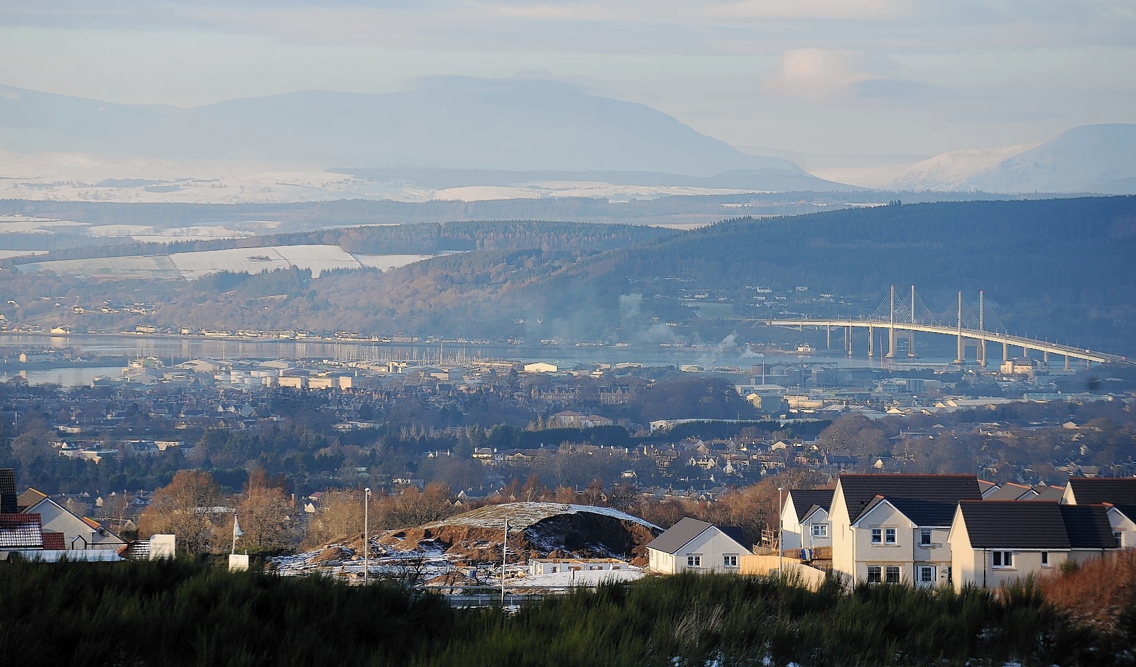 Ben Wyvis from Inverness