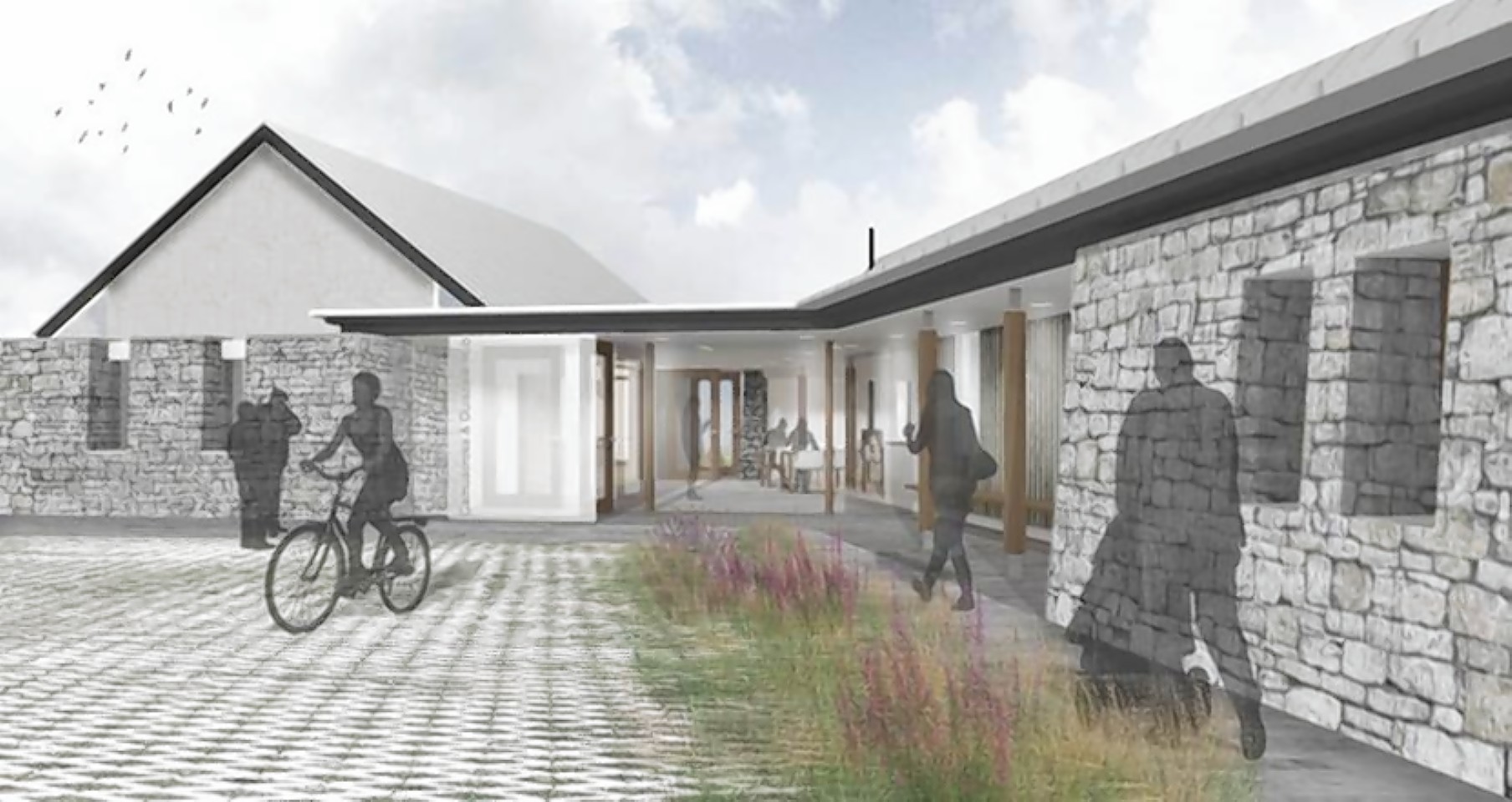 Artist impression of the Camuscross & Duisdale Community Hub