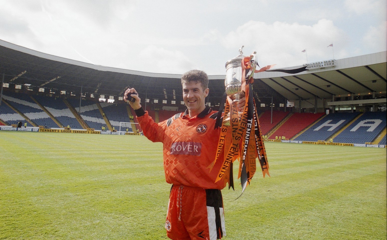 Craig Brewster won the Scottish Cup with United in 1994