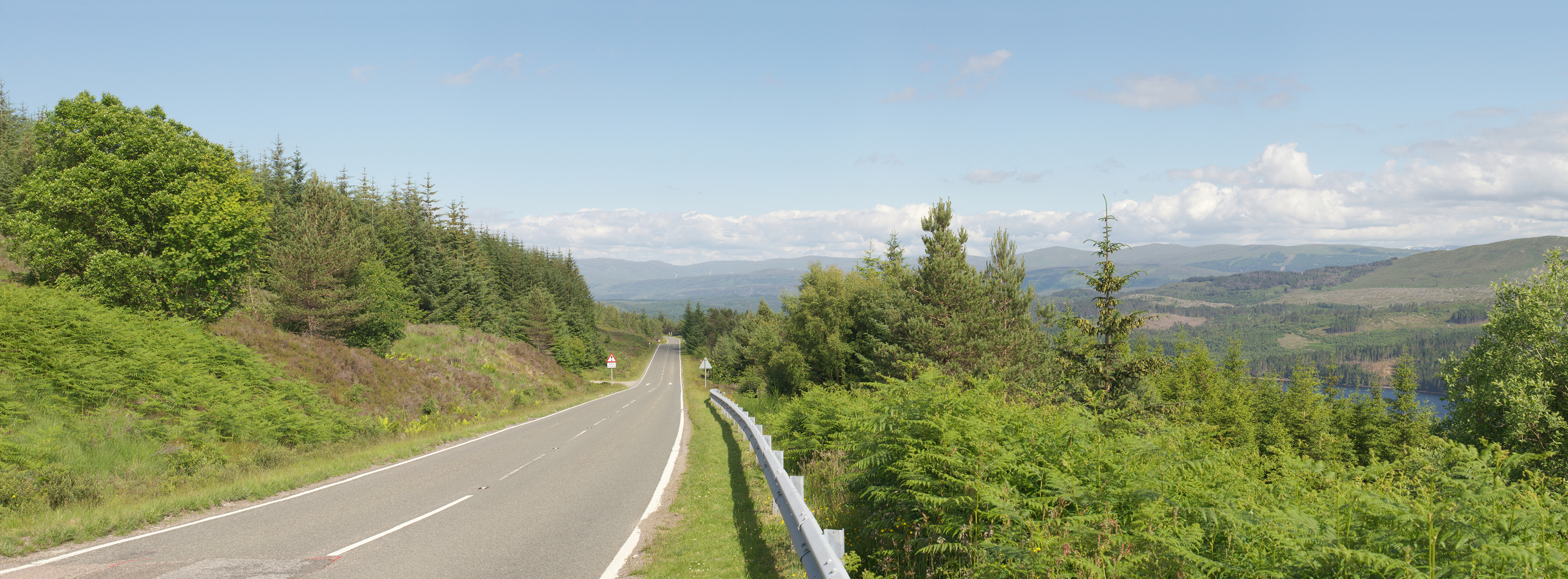 Culachy Windfarm in the distance from Glengarry