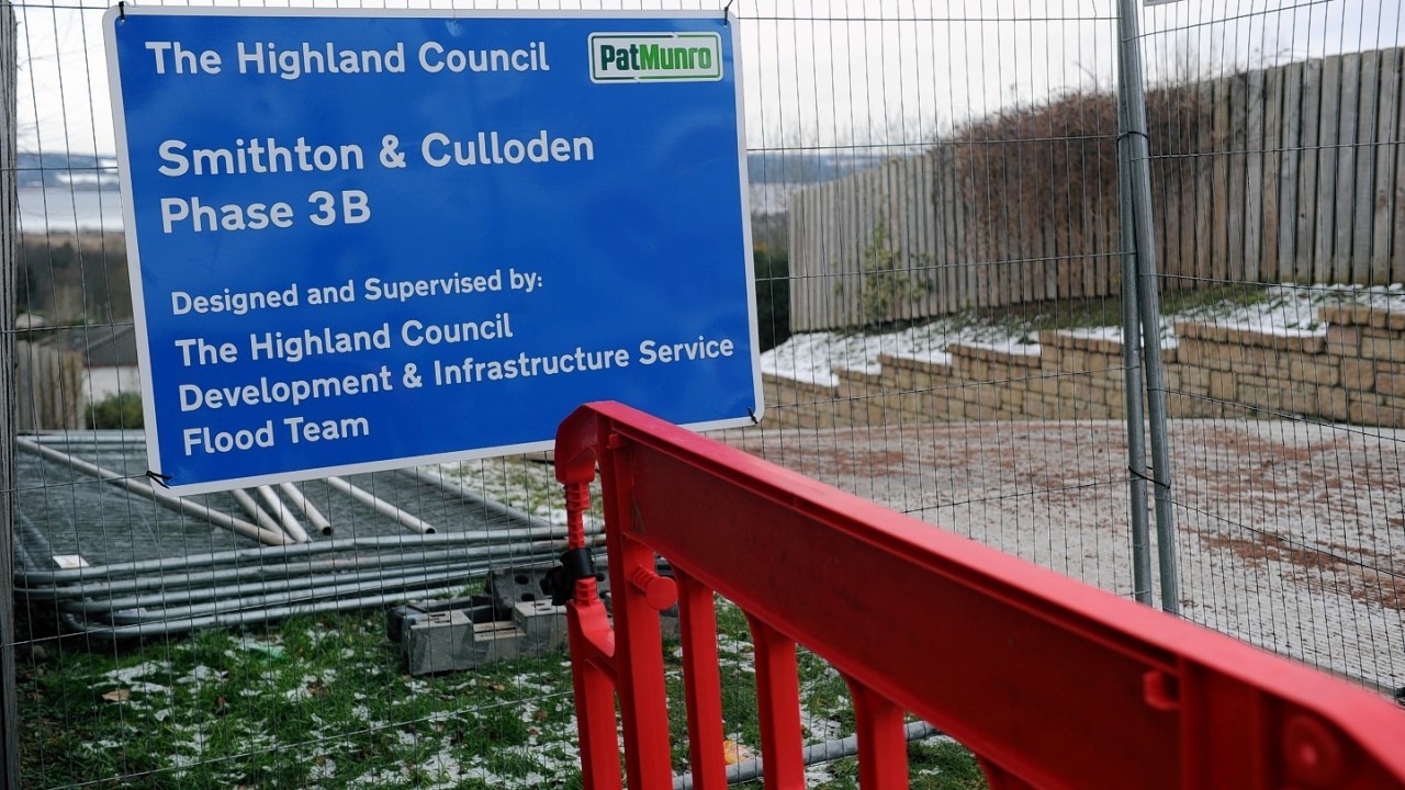 Culloden flood alleviation scheme