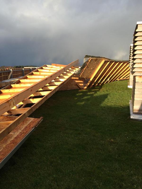 Damage at Culloden Battlefield Visitor Centre
