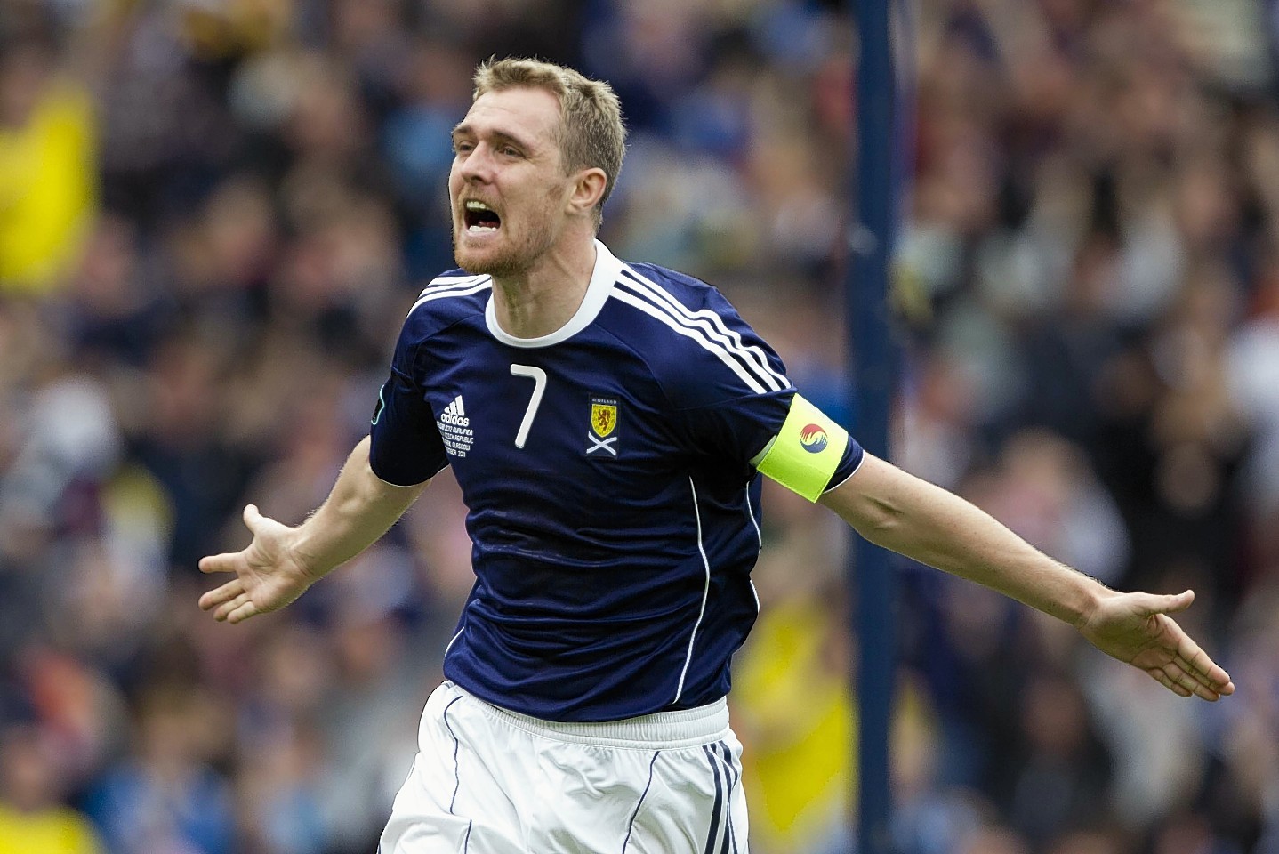 Scotland captain Darren Fletcher left Manchester United for West Brom