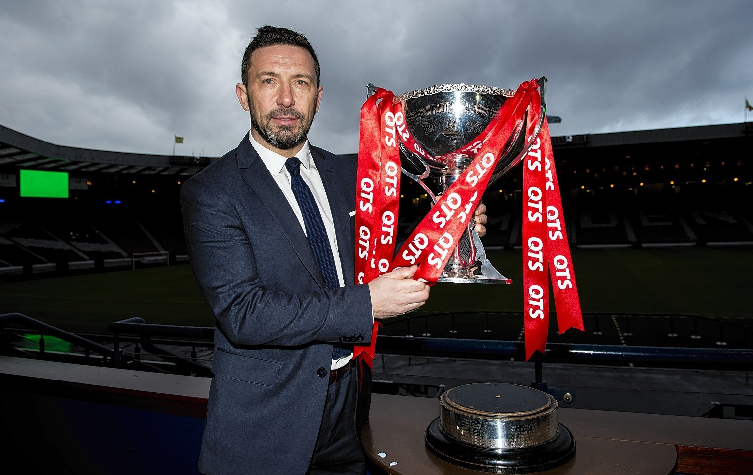 Derek McInnes doesn't want to relinquish the Dons grip on the trophy