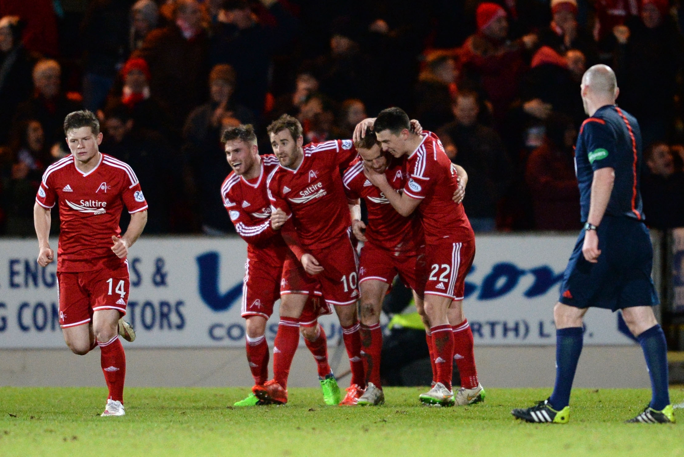 Three Aberdeen games have been selected for live TV
