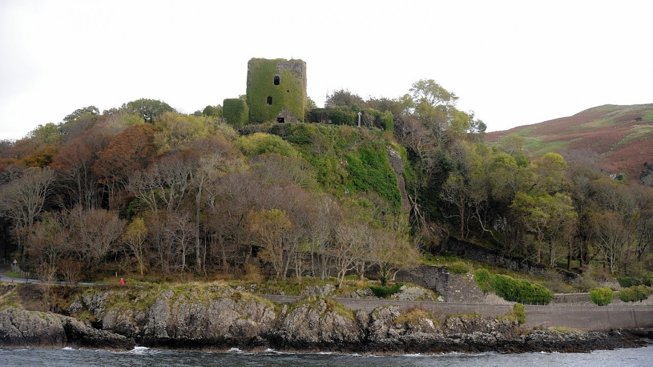 Dunollie Castle in Oban.