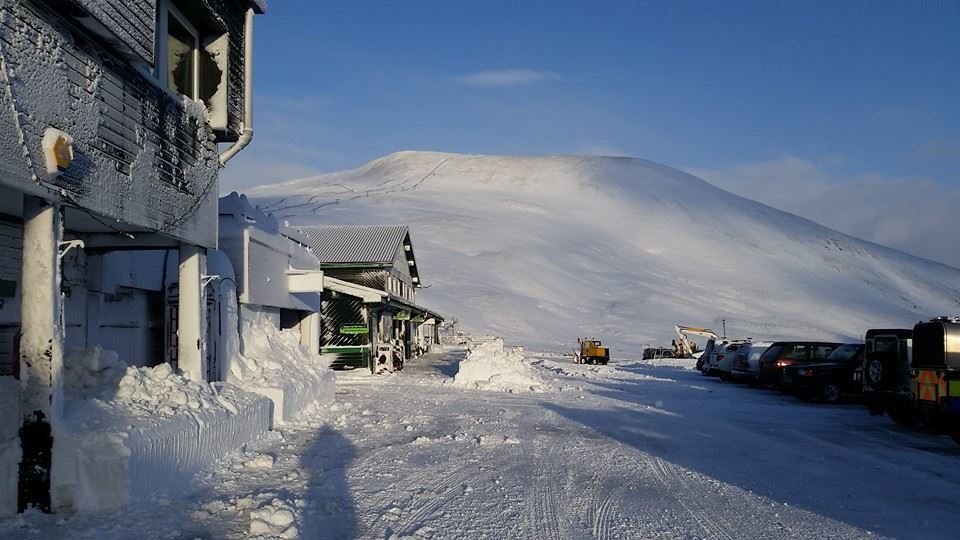 Glenshee this morning, covere