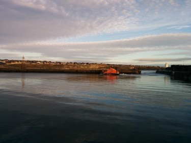 Wick Lifeboat returns to base