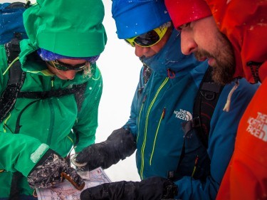 Regular navigation checks are vital to safe winter mountaineering