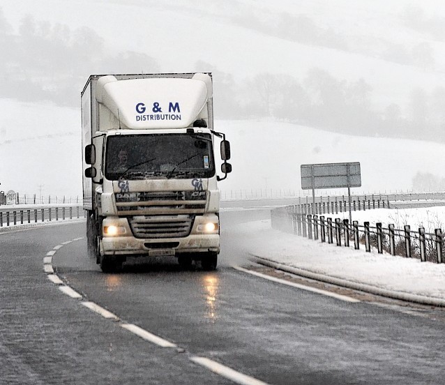 Drivers have been warned of poor conditions on the roads