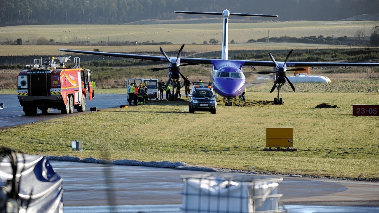 The plane was carrying 48 passengers when it veered off the runway