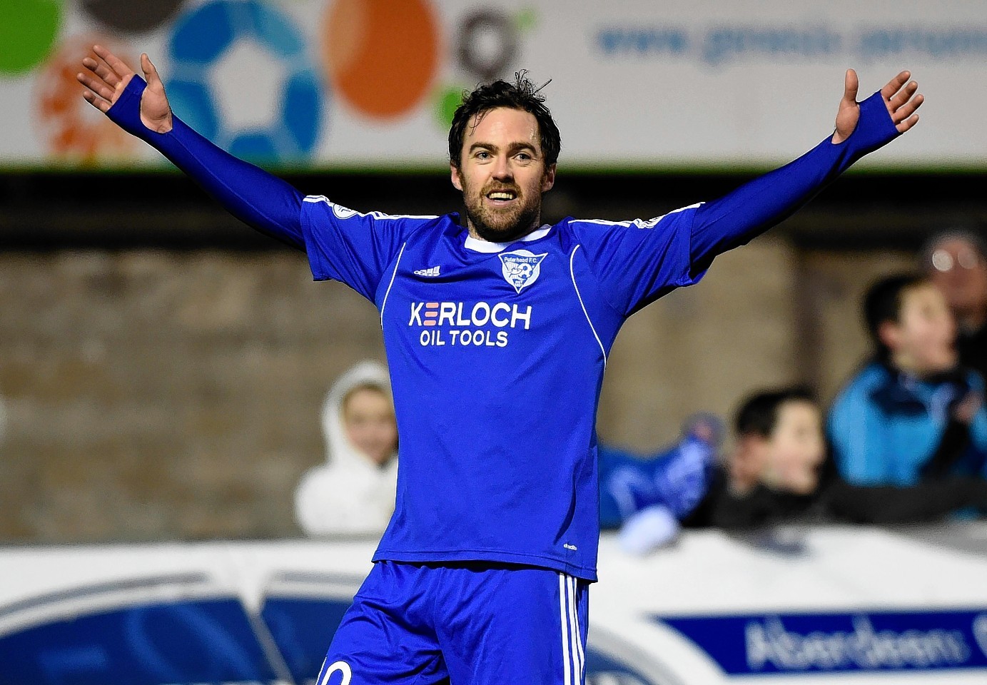 Jamie Stevenson is one of a number of Peterhead players missing