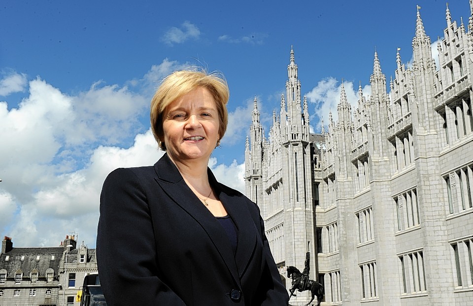 Aberdeen City Council leader Jenny Laing.