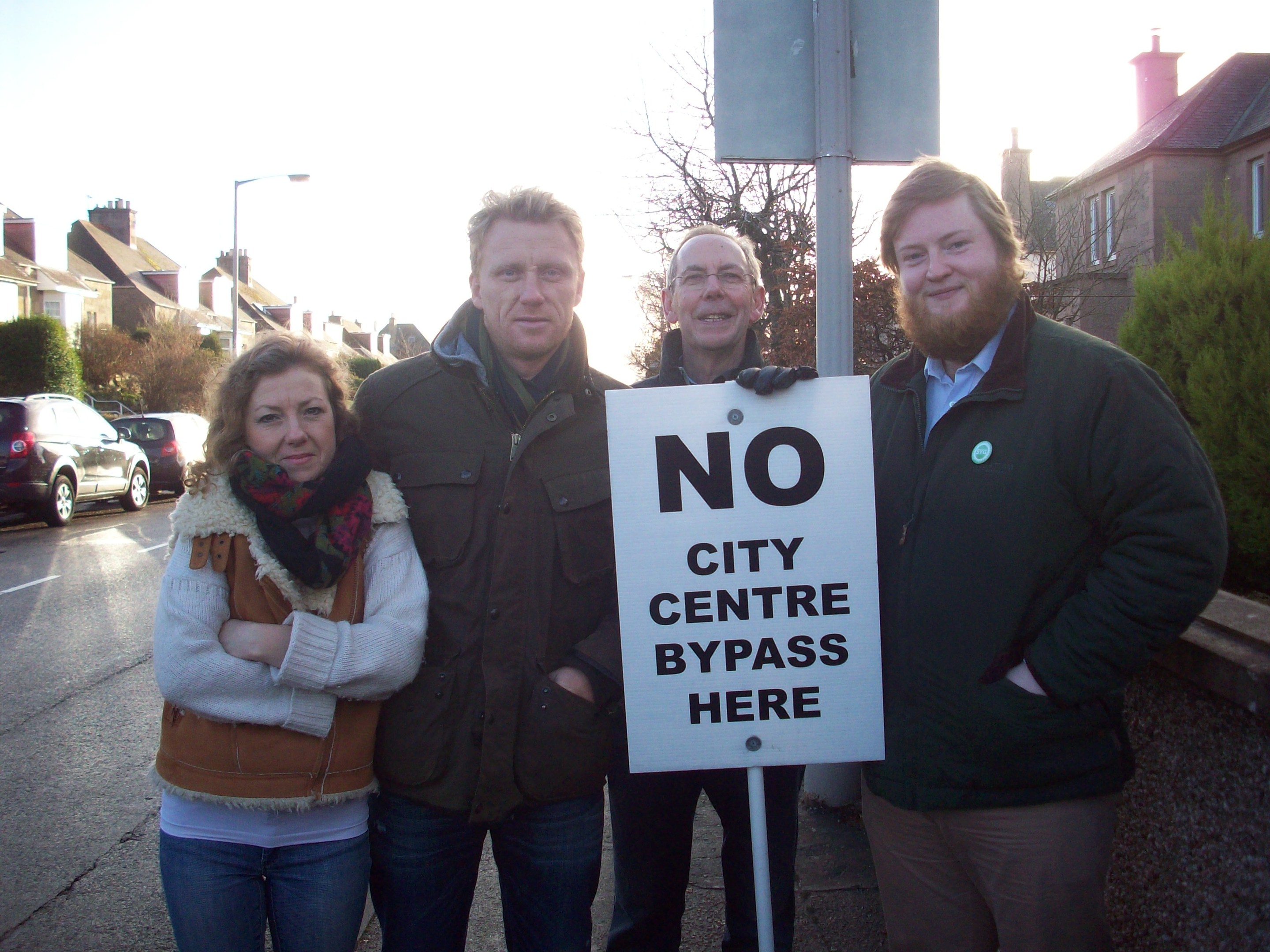 Kevin McKidd may now be American but he has recently shown he still feels strongly about matters in Moray