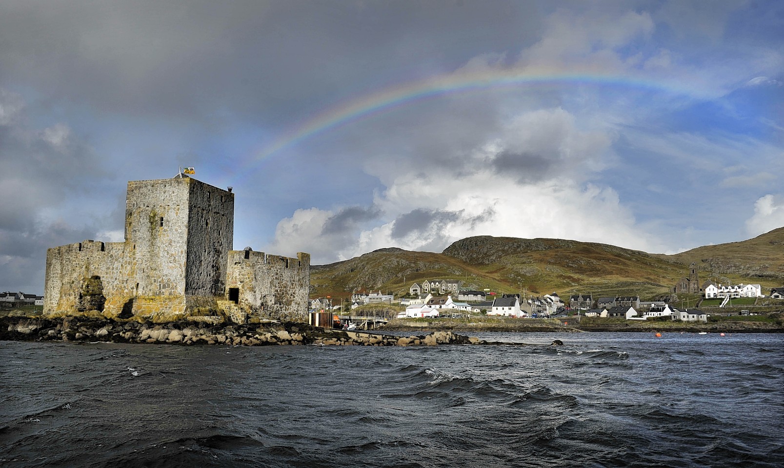 Castle Bay Harbour on Barra