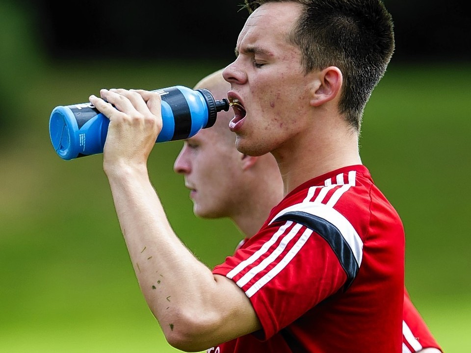 Lawrence Shankland has impressed for the Dons youths and now he is looking to make his mark in the first team