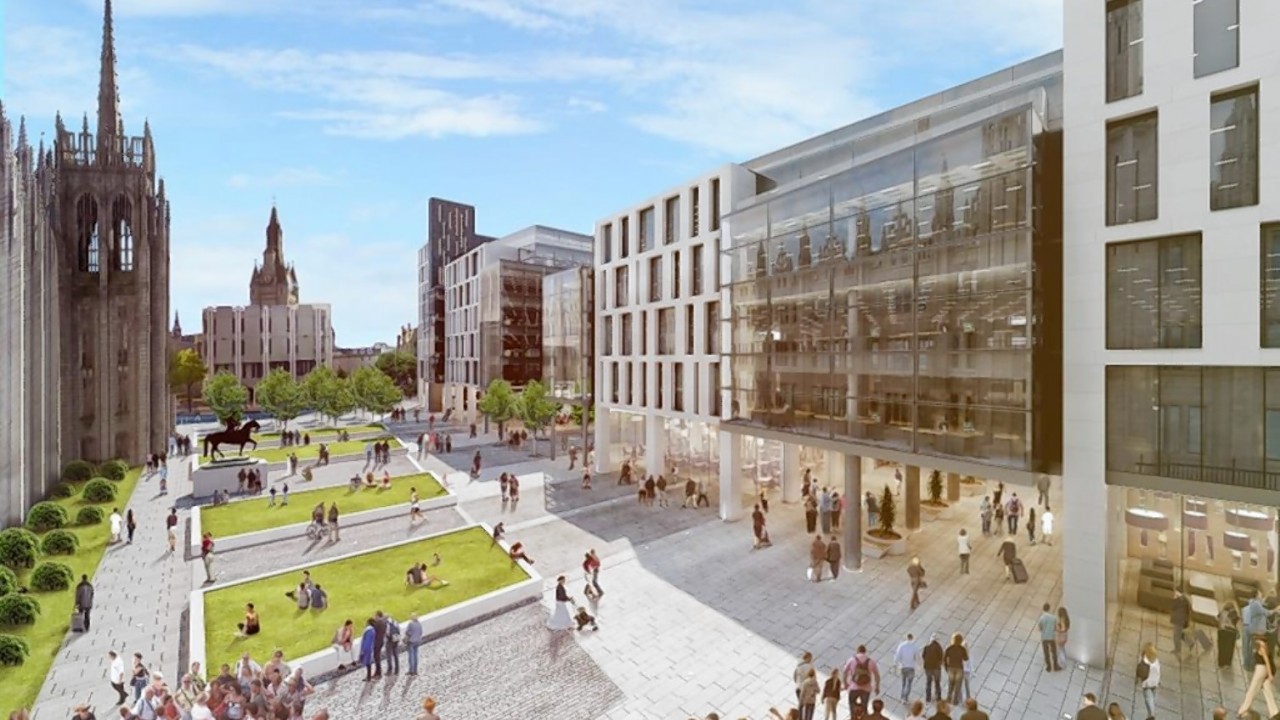 Nicola Sturgeon has urged people to use the ballot box to express their disapproval of the council's handling of the Marischal Square development.