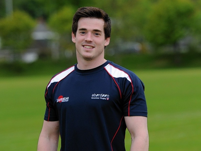 Aberdeen Grammar captain Morgan Ward