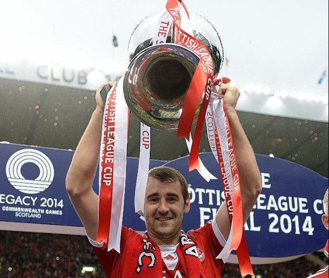 McGinn says winning the League Cup last season was the best moment of his career to date