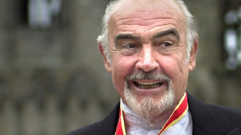 Sir Sean Connery was named as the Scot most Britons would like to share a dram with