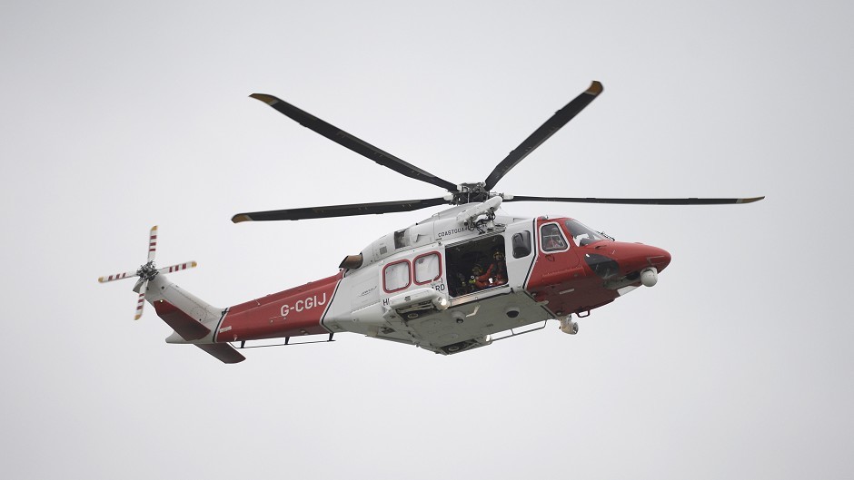 Residents fear a stricken helicopter could hit their homes