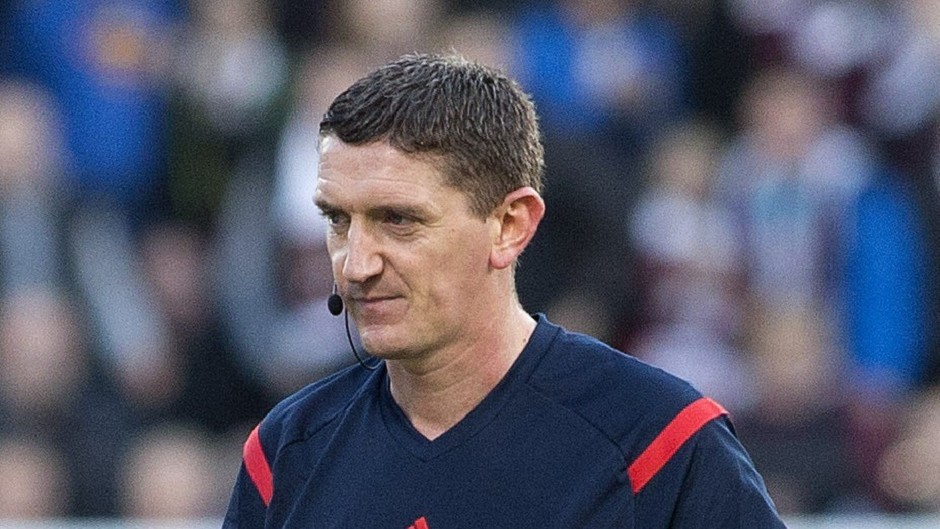 Craig Thomson will take charge of the game