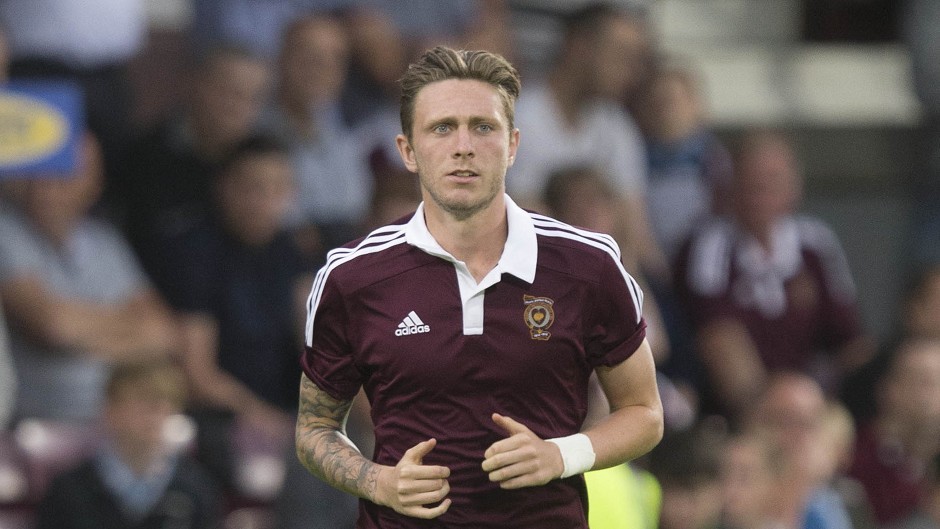 Jordan McGhee has impressed for Hearts and could be set for a move south