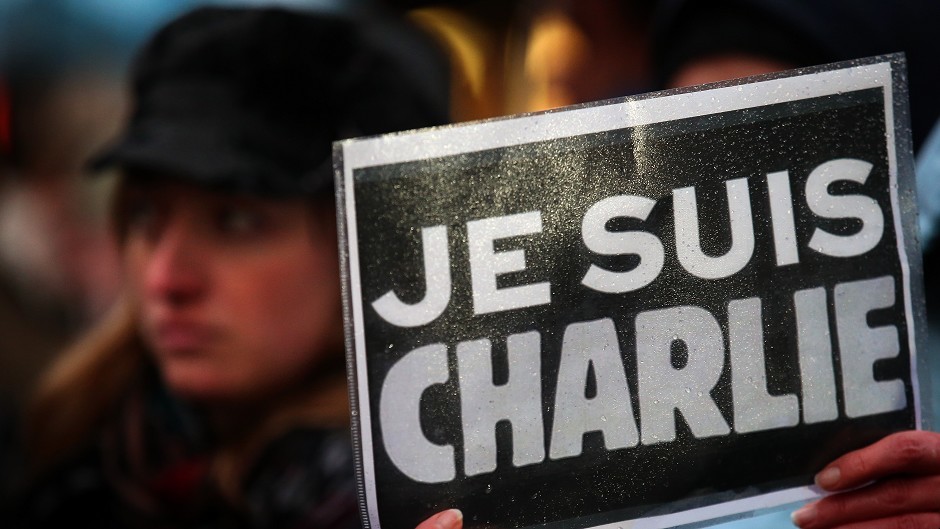 Je suis Charlie became a rallying cry after the terrorist attack in Paris