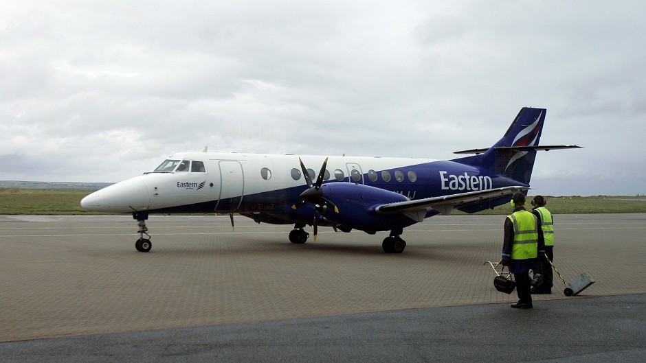 The plane involved was an Eastern Airways aircraft