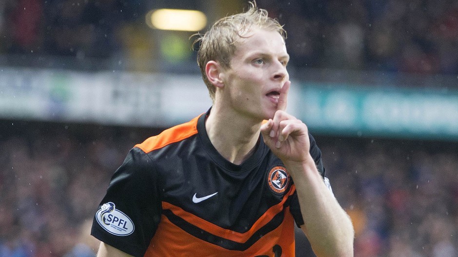 Dundee United's Gary Mackay-Steven could join Celtic this evening